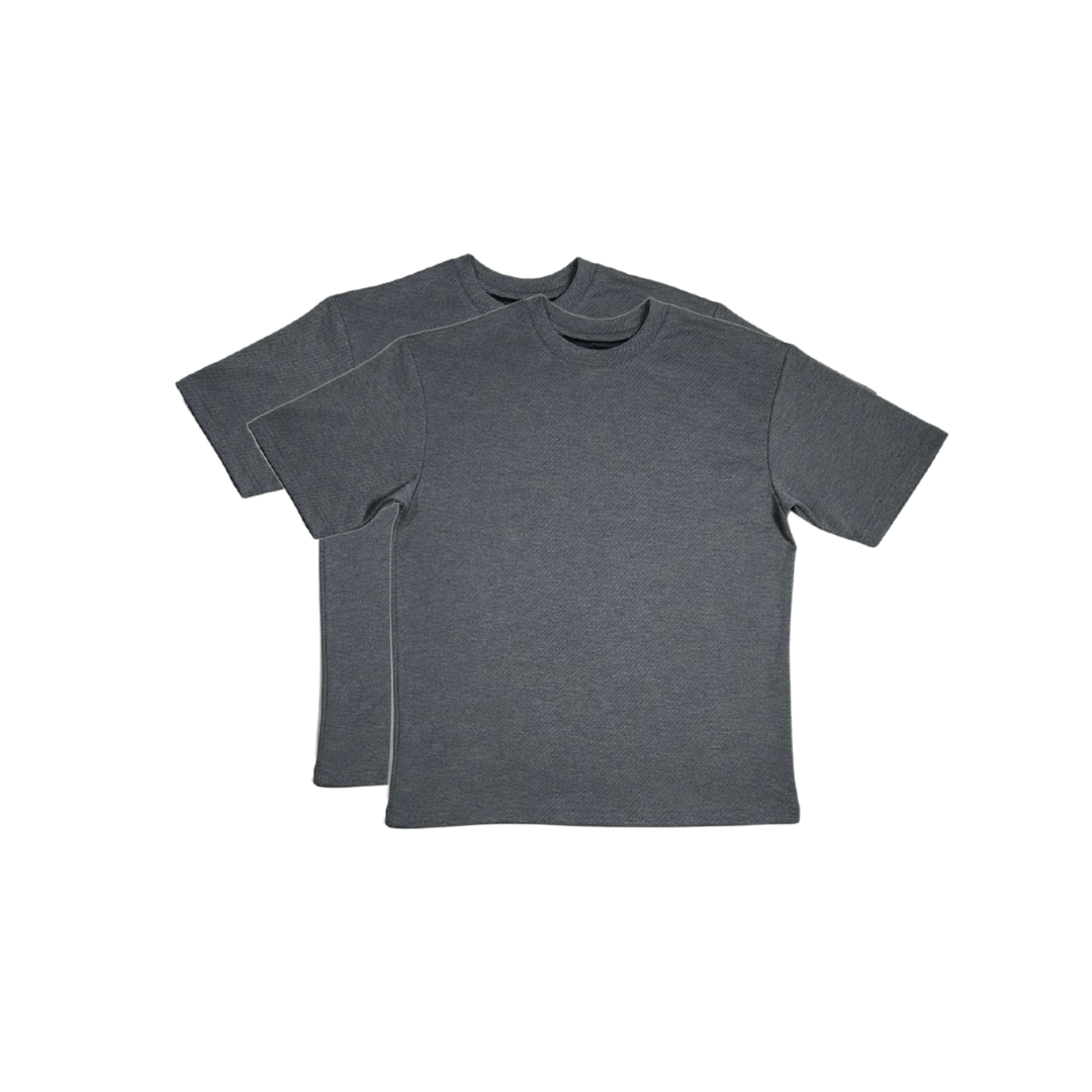 Daily Tees Classic (Grey) Bundle of 2